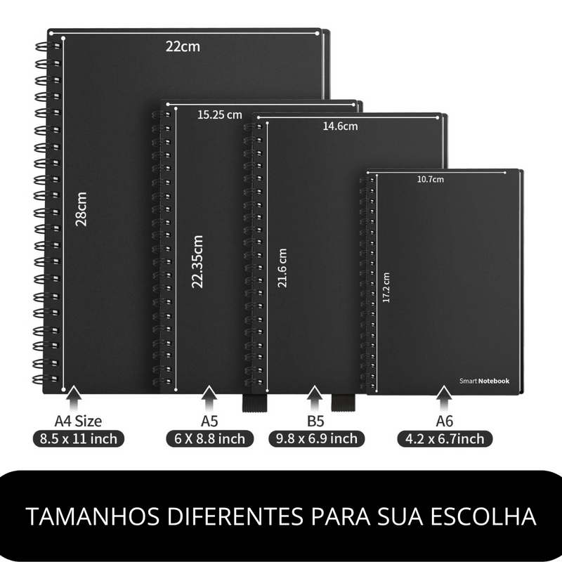 Caderno Indestrutível Reutilizável