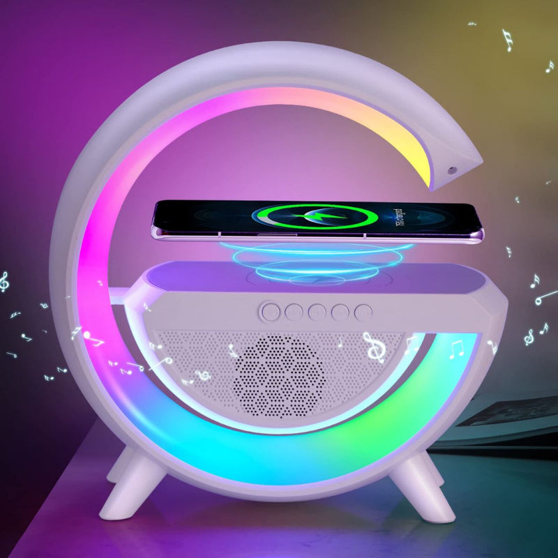 Caixinha De Som G-speaker smart station e android iluminaria